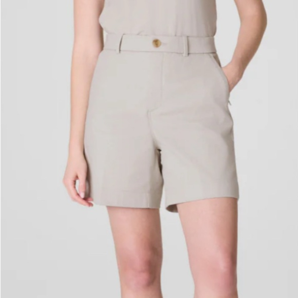 NWT Spanx Bone colored shorts 7” length  in size small